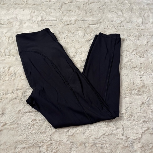 Athleta Women's Size Small Black Ultimate Stash Pocket 7/8 Tight Leggings - Picture 1 of 6
